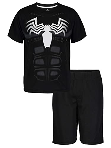 Image of Marvel Cosplay Athletic 2-Piece T-Shirt and Shorts Set Toddler to Big Kid