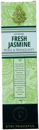 Incense Stick Jasmine Herbal Ancient Vedic Method For Fragrance At Home, Meditation, Yoga, Spiritual, Aromatherapy Energy Cleansing- 100 Grams | 3.5 Ounce