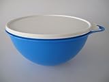 tupperware deckel blau spülmaschinenfest TUPPERWARE Rührschüssel Maximilian 4,5 L blau B06 Maxima Jumboschüssel Salatbar 8756