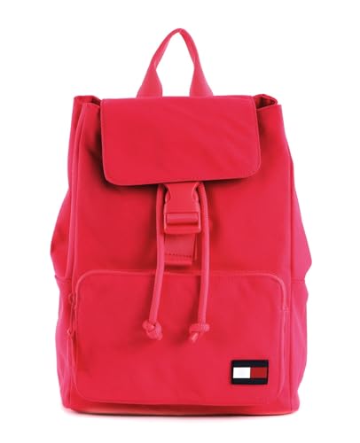 Mochila Tommy Hilfiger rosa ligera con diseño Eco Fun vibrante