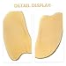 KOMBIUDA Natural Horn Guasha Tool Facial Body Massage Tool Portable Guasha Scraping Massage Board for Women