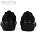 ASITVO Wide Barefoot Shoes Men Gym Zero Drop Sole Minimalist Cross Trainer Width Toe Box Size 10.5 Sneakers Grounding Walking Shoes Black 44