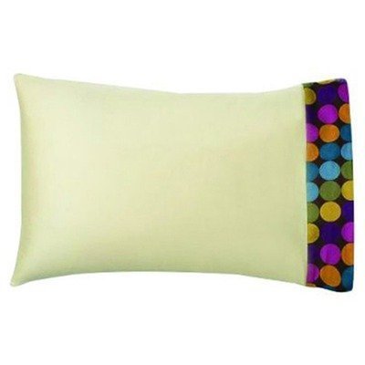 Bacati - Dots & Stripes Spice Standard Cases (Set of 2 Pieces)