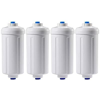 Huining 4PCS Fluoride and Arsenic Water Filter Replacement for Purification System - Gravity Filter for Travel and Bucket Filtration