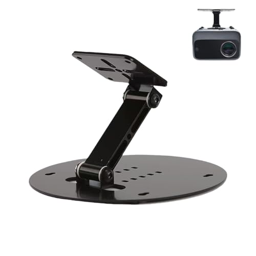 Soporte para Proyector - Montaje de Pared Metálico con Altura Ajustable,Brazo Resistente Accesorios Informáticos para Exteriores Viajes Cine Noche Reuniones