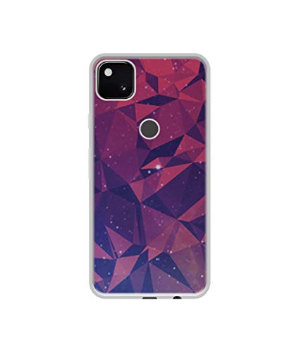 Image of Bad Color Shape Design Printed Silicon Soft TPU Back Case Cover for Google Pixel 4A