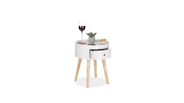 Vintage Teakhouten Plywood Dienblad, Scandinavisch Design, Impala