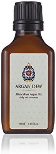 Argan Oil 30ml Daily Morrocan Hair Treatment 1oz for Curly, Damaged, Dry Hair, Frizz Control, Split Ends, Shine & Softness
