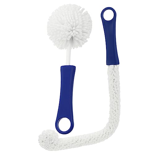 ORFOFE Lot De 2 Brosses De Nettoyage pour Bouteilles Et Carafes À Vin Faciles À Utiliser