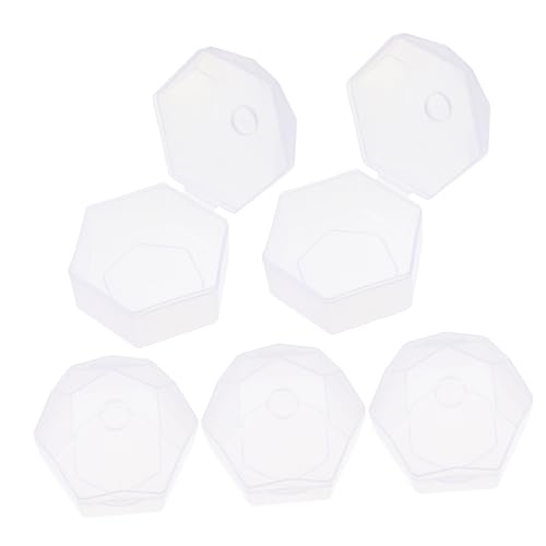 BESTonZON Safe Lightweight Pacifier Storage 5pcs Baby Pacifier Box for Storage Gifting