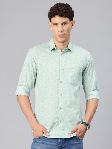 Image of Majestic Man Stylish Geomatric Print Casual Shirt - Pure Cotton| Full Sleeve | Trendy & Comfortable