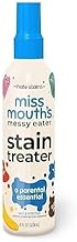 Miss Mouths Messy Eater Stain Treater Spray, For All type of Stain Oil, Coffee, Tea, Grass, Wine, Catchup | For All Cloths Fabric, Denim, Down, Jacket, Carpets, All color Stain Remover (120ML, PACK 1)