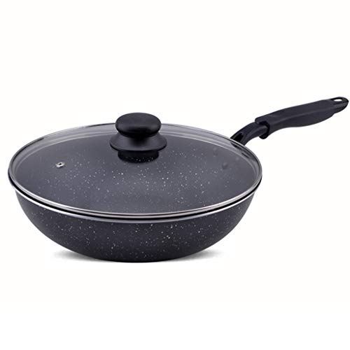 Wok antiadherente Pan Maifan Stone con base compuesta