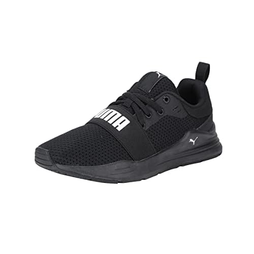 PUMA Wired Run JR, Sneaker, Black White, 37 EU