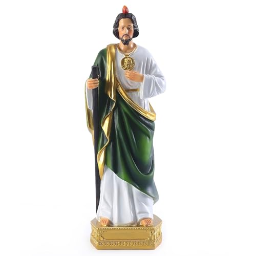 Estatua de San Judas 8.5 pulgadas Resina Religiosa