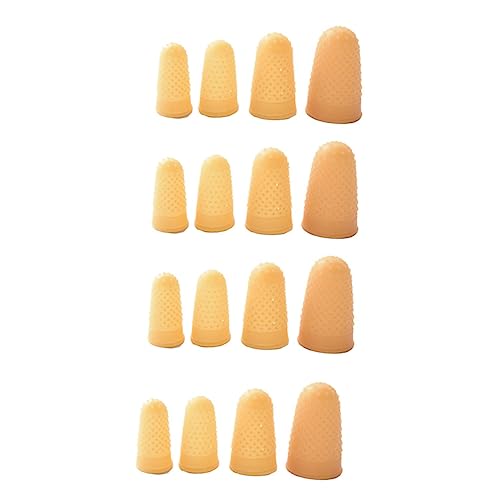 Ipetboom 2sets Counting Finger Caps Rubber Skid Covers Durable Comfortable for Gaming 25pcs*2