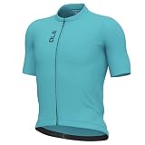Alé Cycling Pragma Herren Radtrikot, kurzärmelig, Farbblock, Bay, M