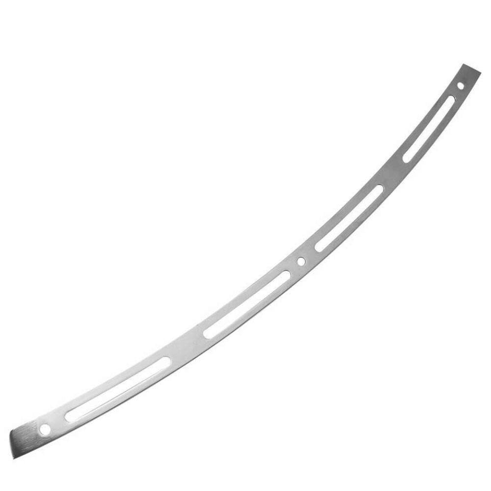 Chrome Slotted Batwing Fairing Windshield Trim Compatible With Motorcycle Models 1996 2013 Touring Street Electra FLHT