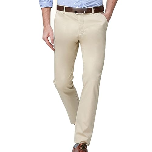 Pantalon extensible stretch pour homme sans repassage classique