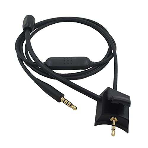 FackLOxc 43.31 Pulgadas Micrófono Pieza Repuesto para Auriculares QC35II Props Pequeños Reemplazar del Juego Piezas