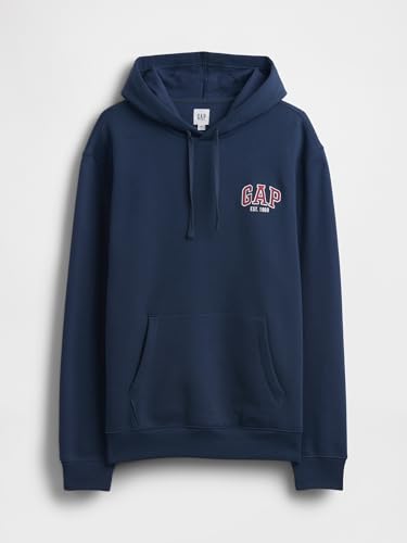 Image of GAP Men's Hooded Est. 1969 Logo Pullover