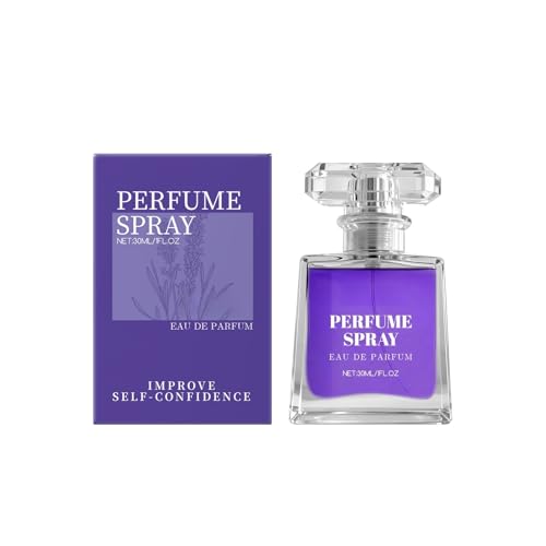 Gentle Lavender Perfume for Women - Natural Fresh Elegant Scent, Long-Lasting Portable Fragrance, Daily Wear Eau de Toilette with Calming Aroma
