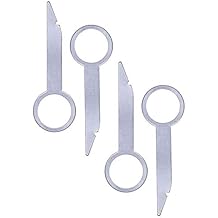 Car Radio Removal Tool Key DIN Release Keys Set Compatible with Audi, VW Volkswagen, Mercedes Benz, BMW OEM Head Unit CD Media Player Pins | Universal Pin Stereo Hooks Tools