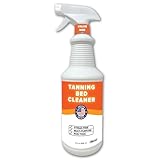 Tillbrook 32 oz Universal Tanning Bed Cleaner - Streak-free Spray for Non-Porous Surfaces - 500 sq ft Coverage