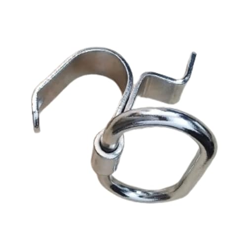 Image of PATHAK Pillion Holder Hook Compatible for Royal Enfield Classic 350, Bullet 350 Accessories All, Hunter, Meteor, Thunderbird - Heavy-Duty Universal Bike Accessories, Chrome