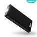 Produktbild BONAI Powerbank 20000mAh Externer Akku,Handy Power Bank mit LED-Leuchte/2 Micro Kabels/2 Micro Inputs/Outports für Samsung Galaxy,Android Phones,Huawei,iPhone,und mehr Smartphones (Schwarz)