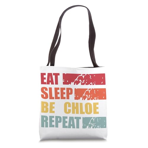 Chloe Personalized Name Shirt Chloe First Name Tote Bag