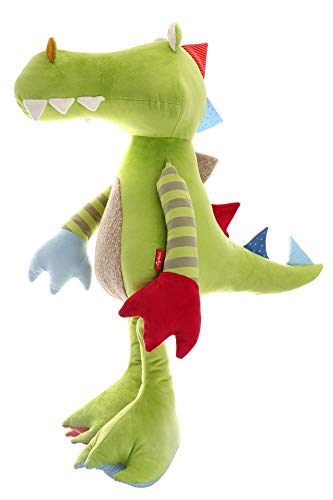 SIGIKID 38874 Drache XXL Patchwork Sweety Mädchen und Jungen Kuscheltier empfohlen ab 1 Jahr mehrfarbig – Bild 6