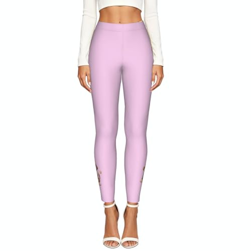 Leggings de compresión para mujer con estampado de mono suave 2