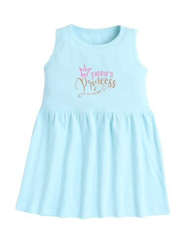 Image of EIO Girls Cotton Frock Dress Combo Pack et | Multicolor Knee Length Casual Dresses for Kids | Soft & Breathable Summer Wear Outfit Frock Set