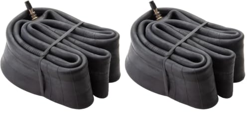 Image of Tusk Ultra Heavy Duty 4 mm Motorcycle Inner Tube 80 /100x21 - Reinforced Butyl, TR‑4 Valve, Extreme Durability