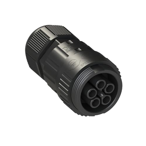 Conectores industriales M20 5 pines IP68 contra fallos por humedad en cables de aviación Ep050 2