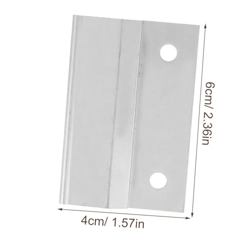Image of SHINEOFI 4pcs Aluminum Pendant Frame Hangers French Cleat Picture Hanger Heavy Duty Hardware