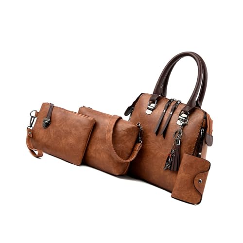 Sac à main 4 en 1 élégant pour femme active style vintage Morain