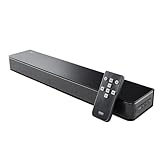 サンワダイレクト サウンドバー 薄型 高さ4cm 40W出力 HDMI ARC/Bluetooth/3.5mm/USBメモリ/microSD 電源連動 リモコン付き AC電源 テレビ スピーカー 有線 400-SP121