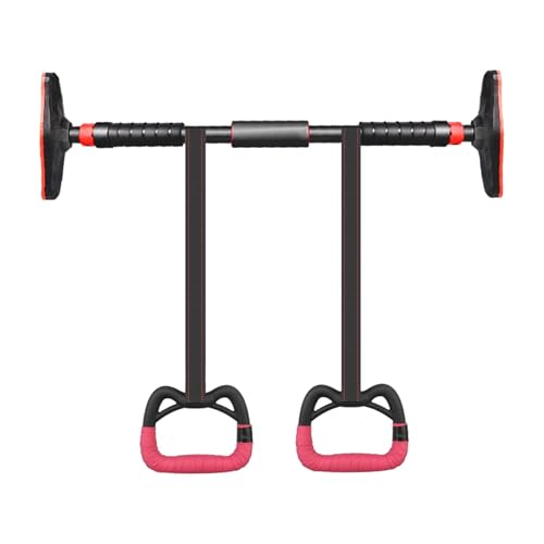 rockible Pull up Bar for Doorway Sturdy Workout Indoor Chin up Bar with Hanging Rings Home Exercise Door Horizontal Bar for Kids, 120cm to 160cm