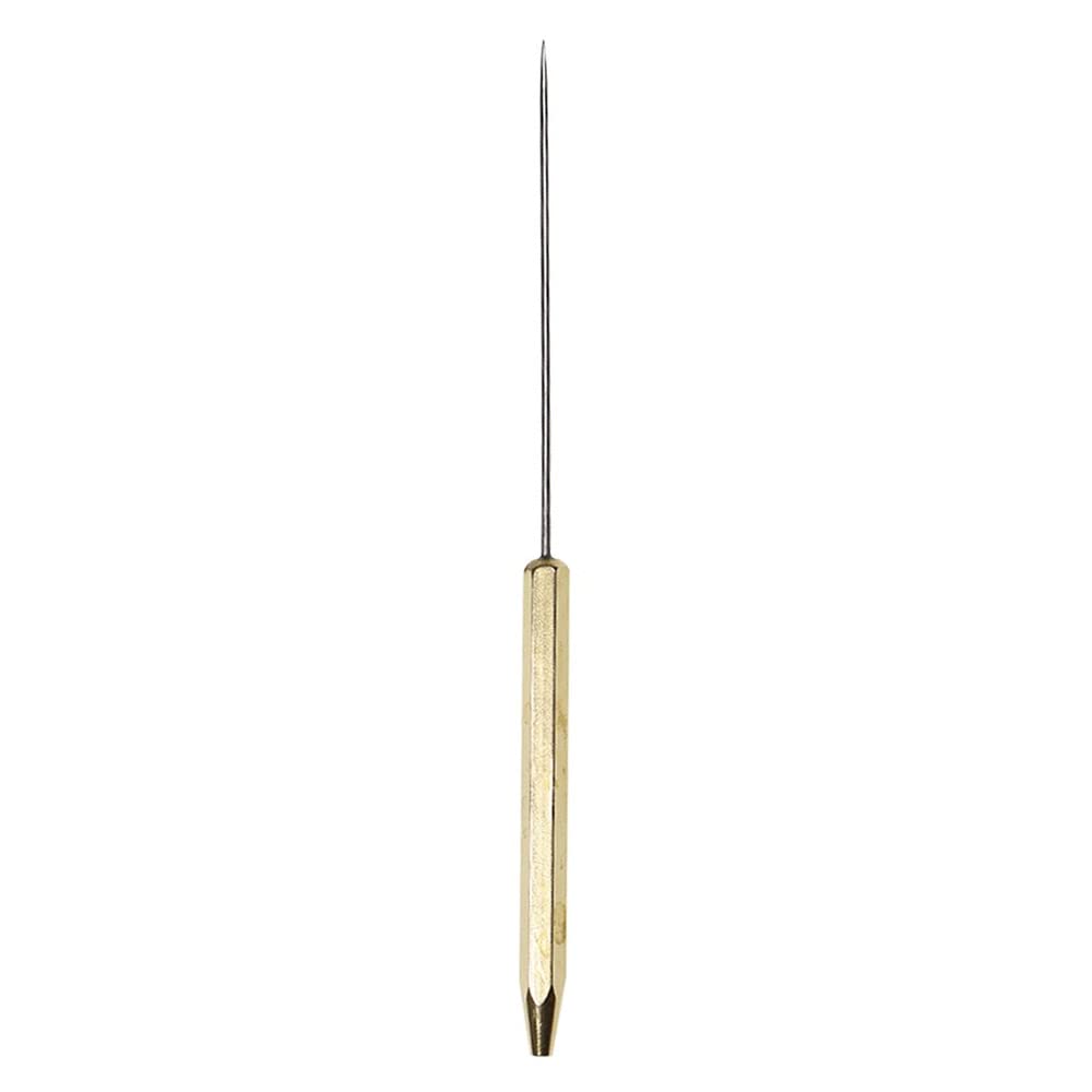 Infila Bobina E Mezzo Nodo Per Fly Tying – Attrezzo In Acciaio Inox E Ottone (Lungo 14 Cm)