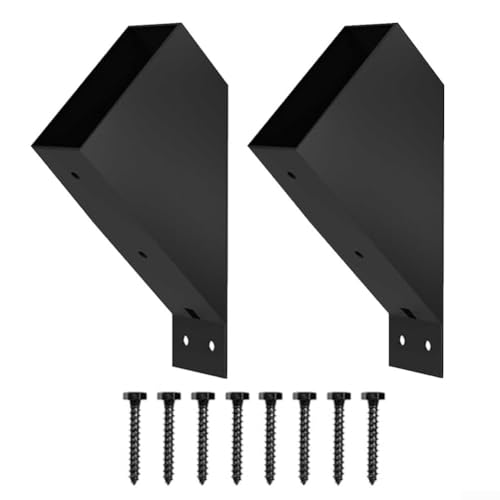 Pergola Brackets, 45-Degree Angle Support Bracket, Heavy Duty Connector, For 2X4'' Wood Posts, For Pergola DIY Needs, Gazebos(2pcs)