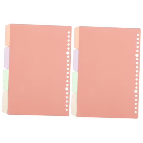 Intercalaires de couleur avec onglets classifiés TEHAUX pour optimiser le tri de vos notes