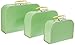 cargo Vintage Travelers Mini Suitcases, Set of 3, Soft Green