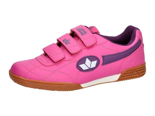 Lico Bernie V Unisex Kinder Multisport Indoor Schuhe, Pink/ Lila/ Weiß, 31 EU