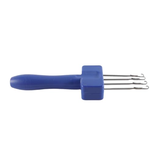 ACOLY Cordy Icord Maker Tool, Häkel-Kabelnadel, Strickzubehör, tragbarer Knüpfhaken zum Ketten und Kanten, ergonomischer Griff
