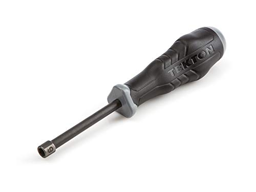 Image of TEKTON 6 mm High-Torque Black Oxide Blade Nut Driver | 26884 | Made in USA