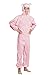 Boland- Costume Tuta Peluche Porcellino per Adulti, Rosa, max 1,65 m, 88412