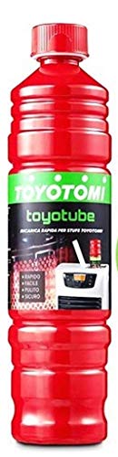 Parafina Toyotube - Recarga rápida para estufas Toyotomi (1 botella de 1,4 L)