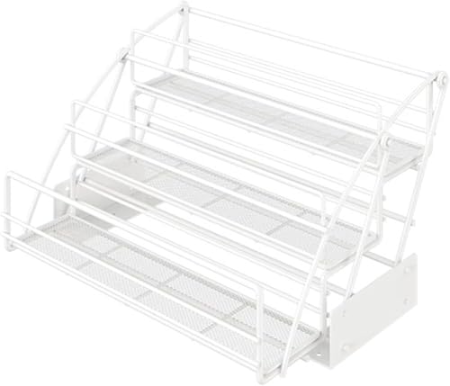 Ausziehbares Regalsystem für Küche und Badezimmer, Schrankorganisation